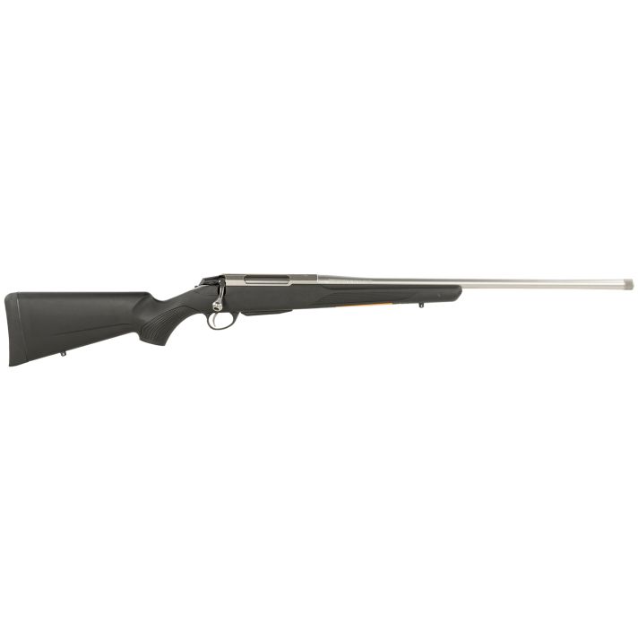 Tikka JRTXB37122MT T3 Lite Full Size 7mm PRC 3+1 24.30" Stainless Threaded Barrel, Drilled & Tapped Stainless Steel Receiver, Fixed Black Synthetic Stock, Right Hand