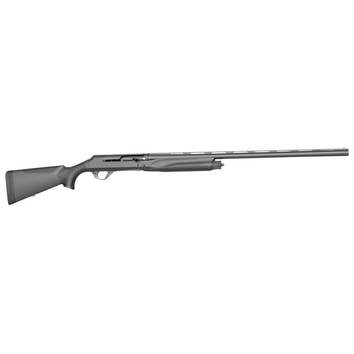 Retay USA CRACEBLK28 Ace Type R Full Size 28 Gauge Semi-Auto 3" 3+1 28" Extra Black Vent Rib Barrel, Drilled & Tapped Hump Back Steel Receiver, Adj Shim Black Synthetic Stock, Ambidextrous