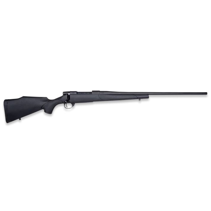 Weatherby VHS223RR0T Vanguard Obsidian 223 Rem 5+1 20" Blued Heavy Threaded Barrel, Blued Drilled & Tapped Steel Receiver, Monte Carlo Black Polymer Stock