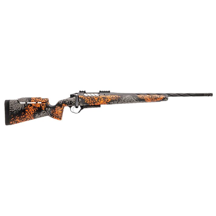 Seekins Precision 0011710223-F Havak PH3 6.5 Creedmoor 20" Black Fluted Threaded Barrel, Black Picatinny Rail Steel Receiver, Adj Cheek Riser Urban Shadow Synthetic Stock
