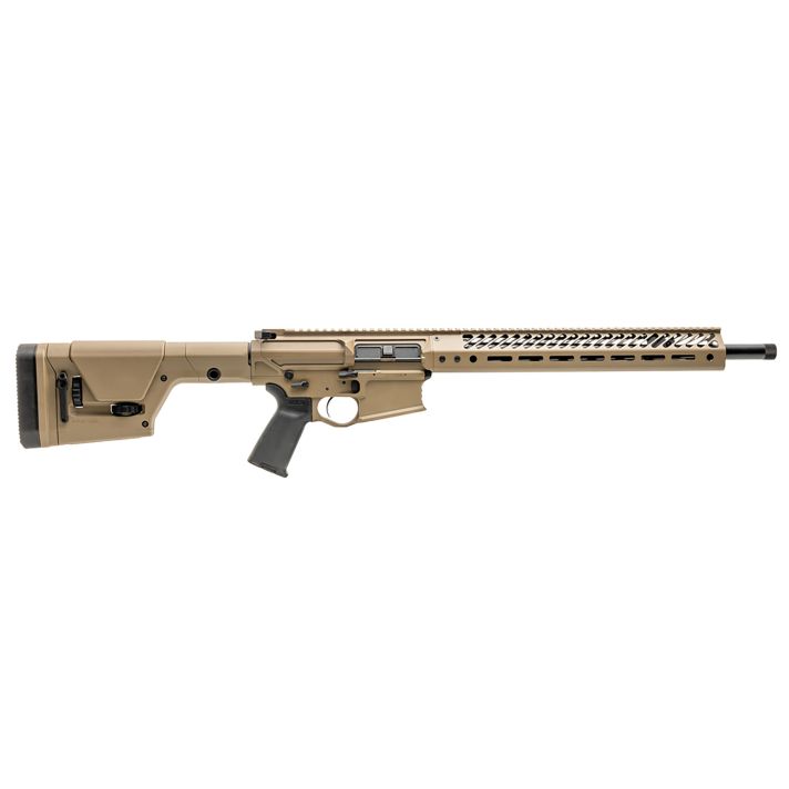 Seekins Precision 0011300103-F SP10M308 Win 18" Picatinny Rail M-LOK Handguard Flat Dark Earth Synthetic Stock Black Polymer Grip