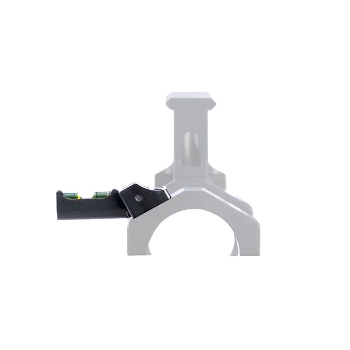 Seekins Precision 0010650156-F X-Cap Adjustable Bubble Level Black 7075 Aluminum