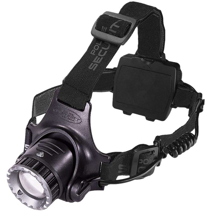 Lb Marketing 97745 Long Throw HeadlampBlack Aluminum LED 470 Lumens 500 Meters Beam Distance