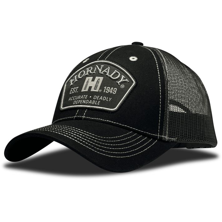 Hornady Gear 32790 Black Trucker Hornady Patch