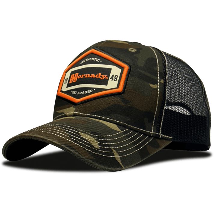 Hornady Gear 32830 Camo Trucker Hornady Patch