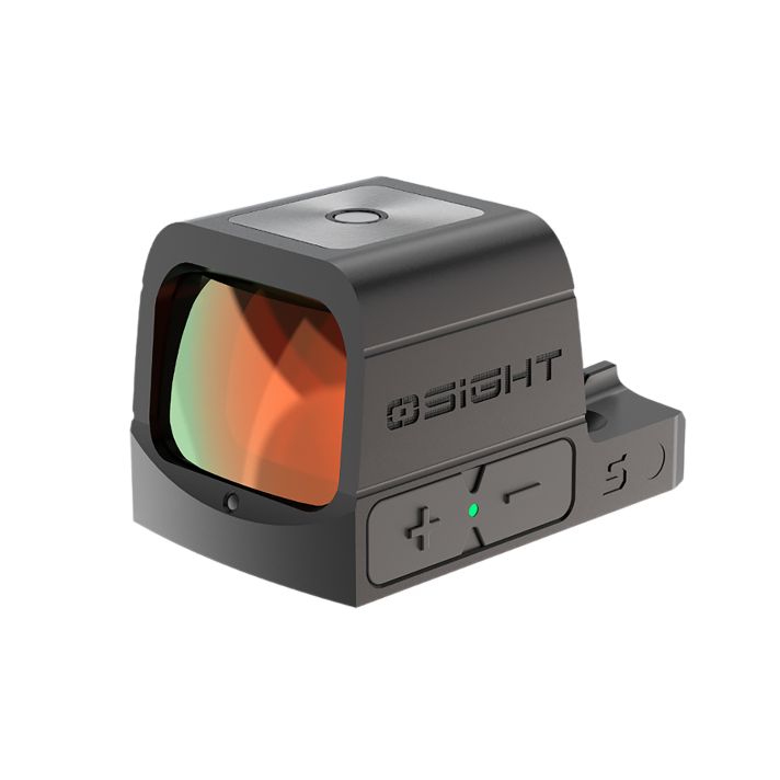 Olightstore Usa Inc OSIGHTS Osight SBlack Anoidized 1x 2 MOA Red Dot/32 MOA Circle Reticle