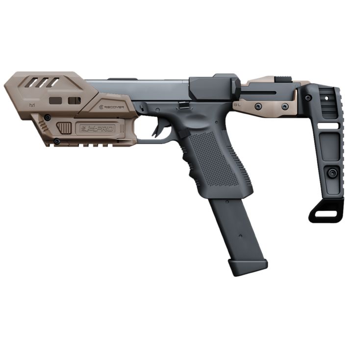Recover Tactical SPROMGB02 S-Pro MG Conversion Kit For Glock Tan