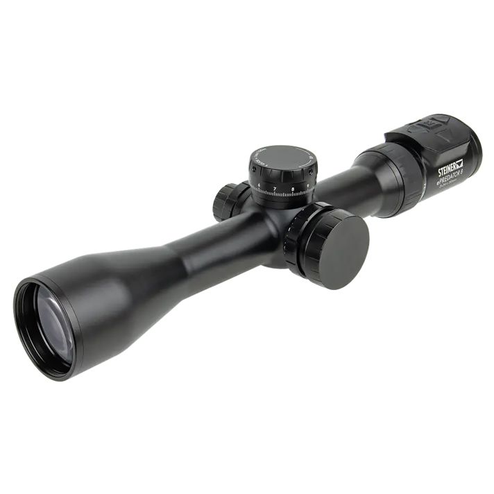 Steiner 3103 ePredator 8 Black 3-24x50mm, 34mm Tube Illuminated 4A-I Reticle