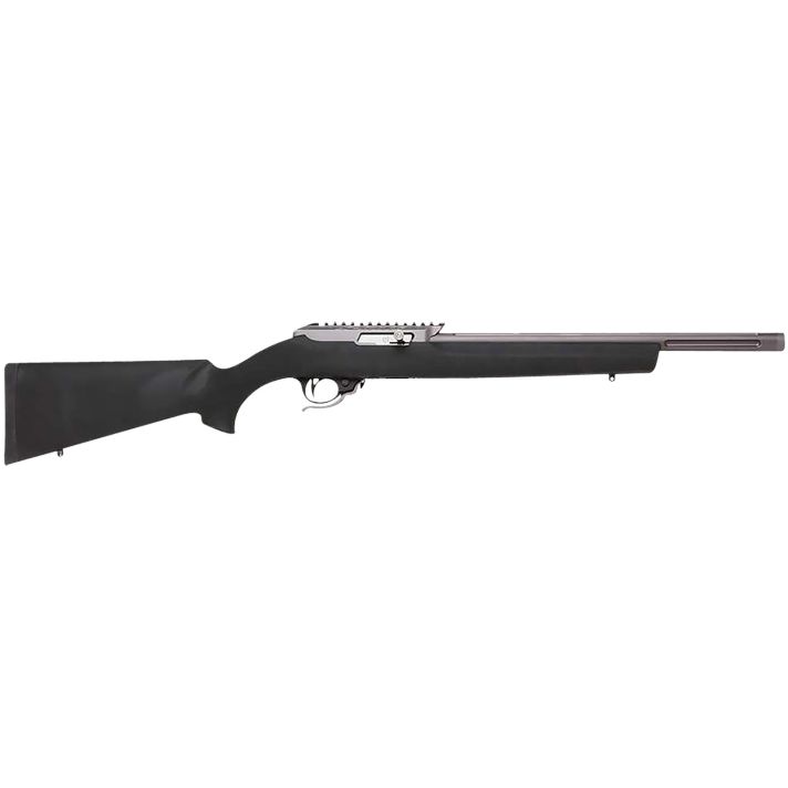 Tactical Solutions ATE2GMGBHBLK X-Ring VR Gen2 22 LR Gun Metal Gray Barrel & Receiver, Hogue OverMolded Black Synthetic Stock