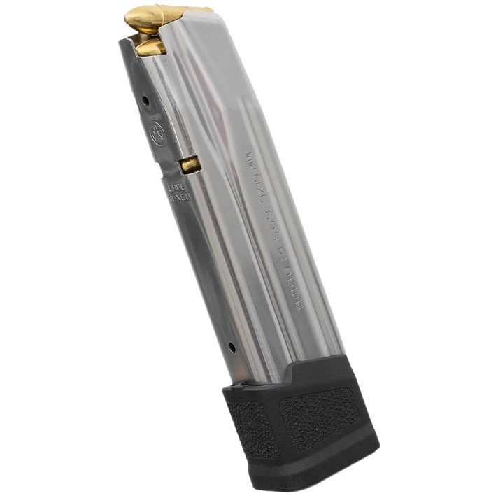 Magpul MAG1465-SST AMAG21rd 9mm Fits Sig P320 Silver/Black Stainless Steel/Polymer