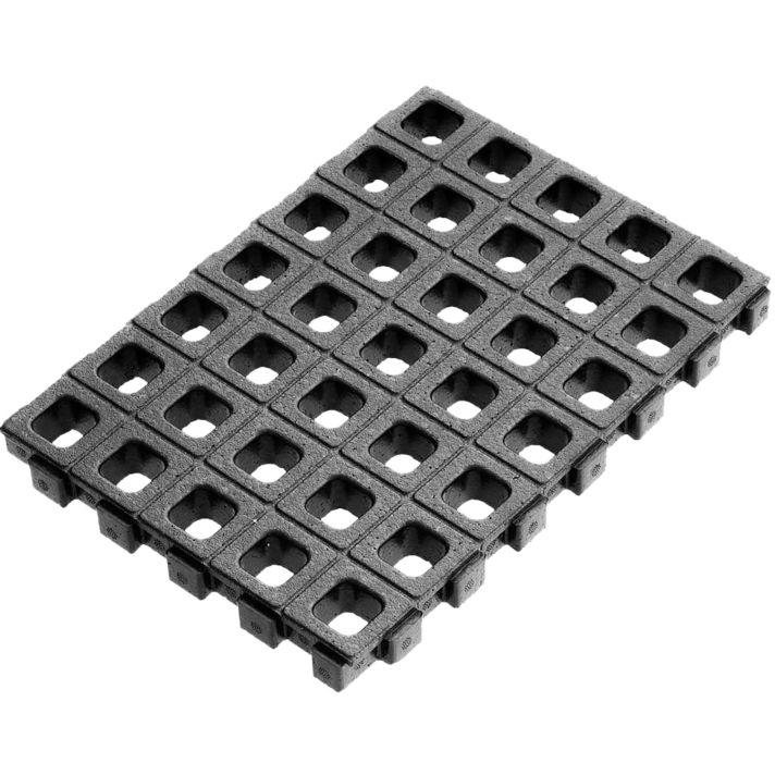 Magpul MAG1502-BLK DAKA Grid Organizer Replacement Black Polypropylene