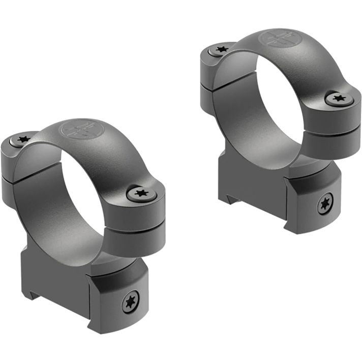 Leupold 177361 RingmountsBlack Steel 30mm Tube Medium Fits CZ 550