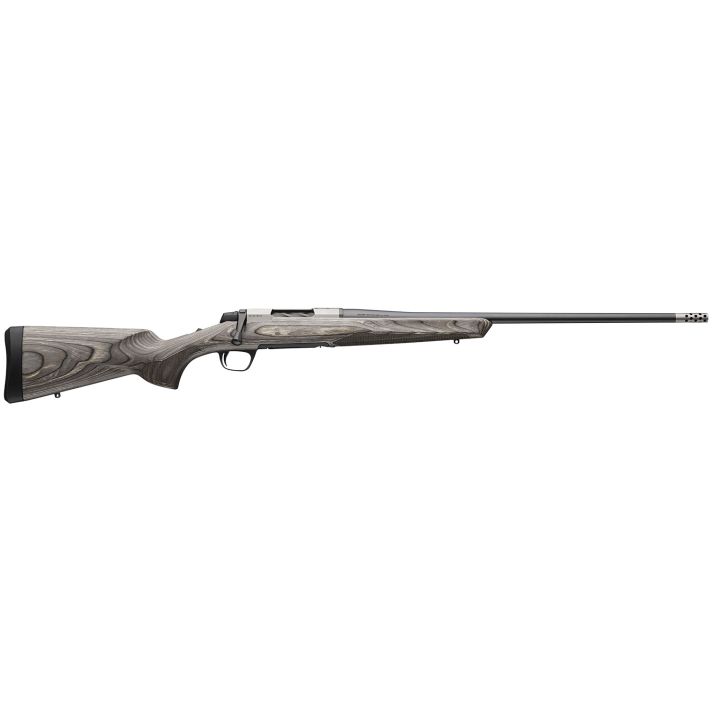 Browning 036092229 X-Bolt 2 Hunter Full Size 300 Win Mag 3+1 26" Matte Blued Threaded Sporter Barrel, Drilled & Tapped Stainless Steel Receiver, Fixed Gray Laminate Stock, Radial Muzzle Brake
