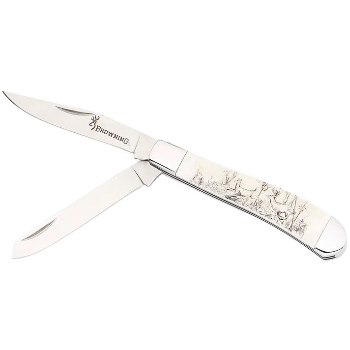 BRN 3220578BKNIFE, WHITETAIL TRAPPER BOX