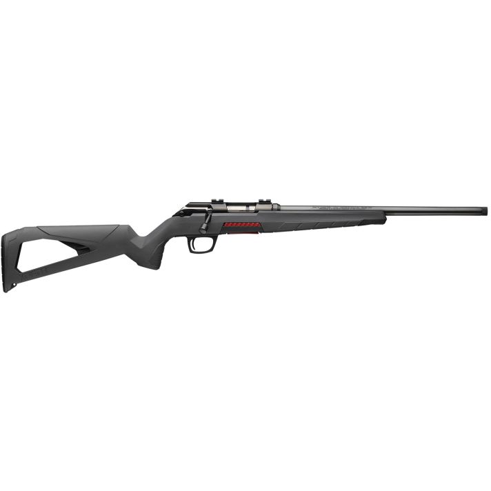 Winchester Repeating Arms 525201270 Xpert Strata SR Full Size 17 HMR 8+1 18" Matte Black Steel Threaded Barrel, Matte Black Drilled & Tapped Steel Receiver, Black Adj Cheek Piece & LOP Synthetic Stock