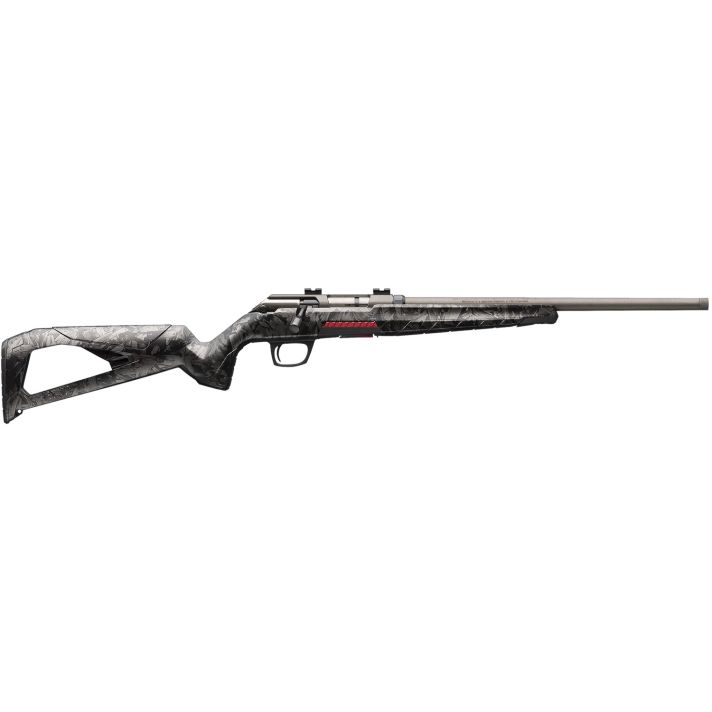 Winchester Repeating Arms 525209270 Xpert17 HMR 8+1 16.50" Gray Perma-Cote Threaded Sporter Barrel & Drilled & Tapped Steel Receiver, Forged Carbon Gray Adj Cheek Piece & LOP Polymer Stock