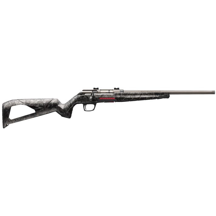 Winchester Repeating Arms 525209204 Xpert22 WMR 8+1 16.50" Gray Perma-Cote Threaded Sporter Barrel & Drilled & Tapped Steel Receiver, Forged Carbon Gray Adj Cheek Piece & LOP Polymer Stock