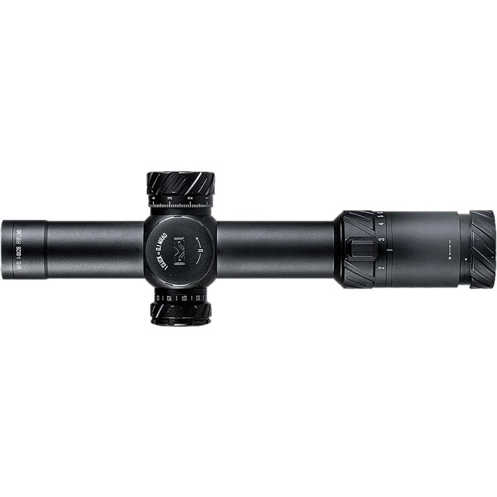 Meprolight USA 901245701 MVOMatte Black Anodized 1-8x28mm 34mm Tube, Illuminated M1 MRAD Etched Green/Red Reticle
