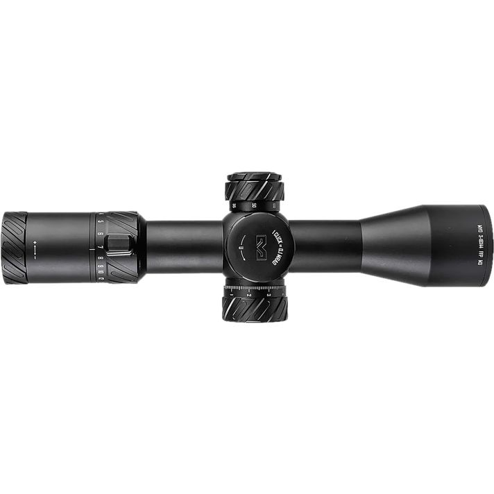 Meprolight USA 901246703 MVOMatte Black Anodized 3-18x44mm, 34mm Tube, Illuminated M3 MRAD Etched Green/Red Reticle