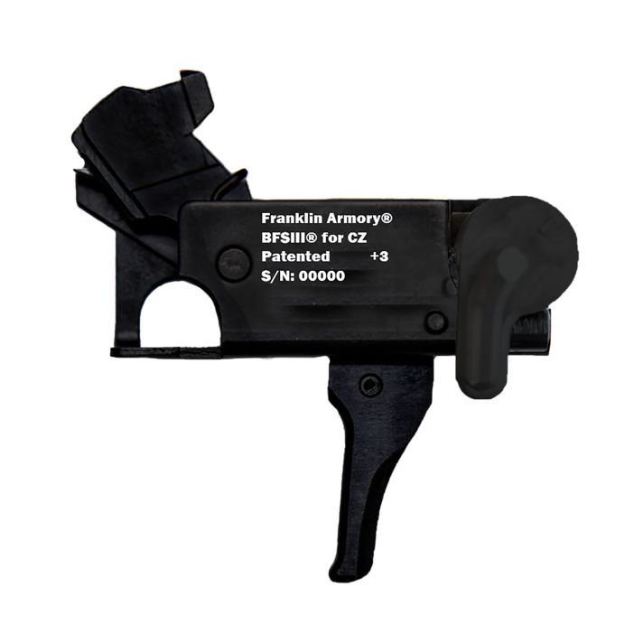 Franklin Armory 0650026BLK Black Fits CZ Scorpion Style