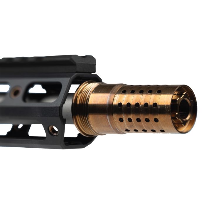 Q LLC CB5/8-248.6 Cherry Bomb8.6 Blackout Steel 5/8"x24 Threads 2.27" OAL
