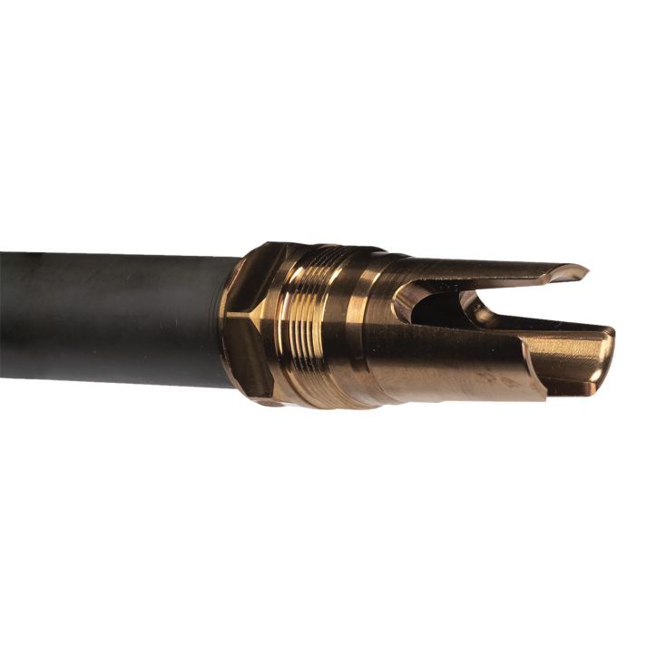 Q LLC ACCFH3/4-24 Flash Hider7.62 Steel 3/4"x24 Threads 2.13" OAL