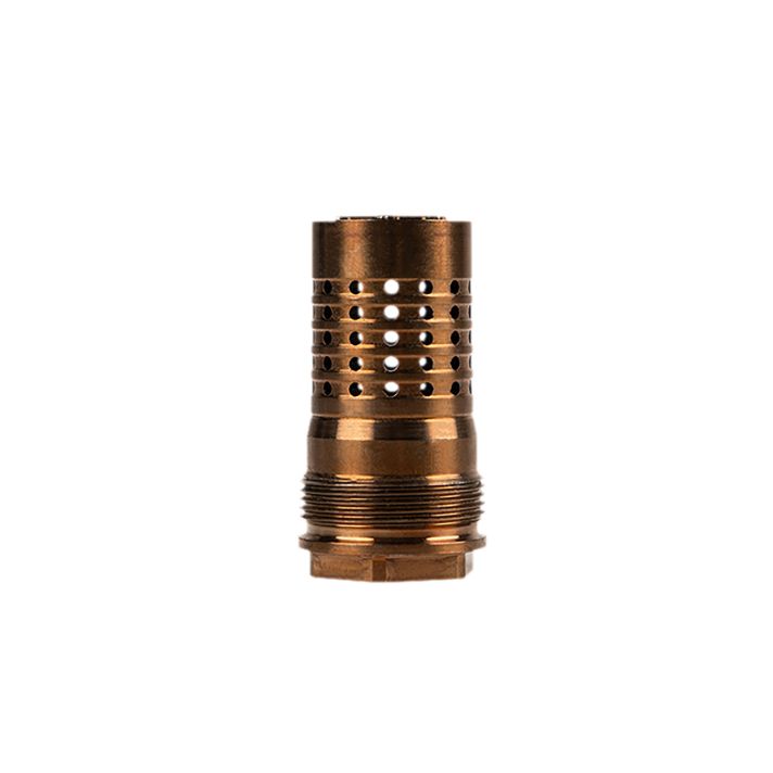 Q LLC RECB1/2X28 Cherry Bomb Rear End 7.62 Steel 5/8"x24 Threads 1.71" OAL