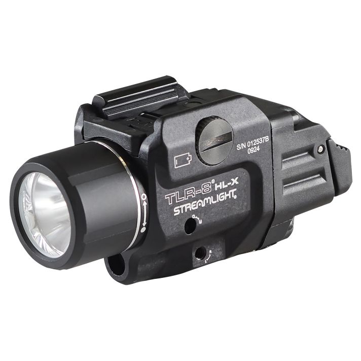 Streamlight 69465 TLR-8Black Aluminum 1,000 Lumens Red Laser