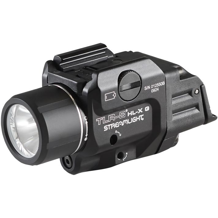 Streamlight 69475 TLR-8Black Aluminum 1,000 Lumens Green Laser