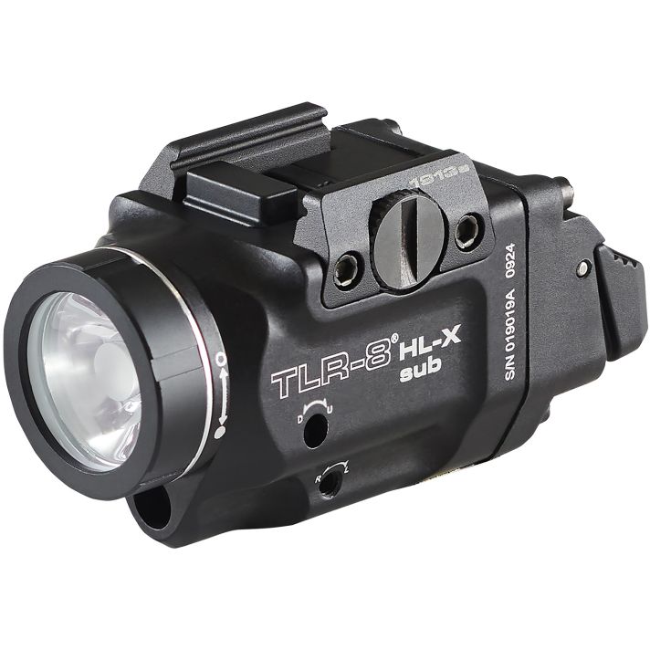 Streamlight 69468 TLR-8Black Aluminum 1913 Short 1,000 Lumens Red Laser