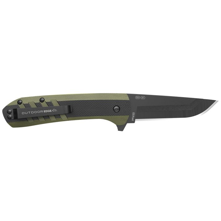 OUTDOOR EDGE VX430B-C RAZOR VX4 3.0" BLK/GRN G10