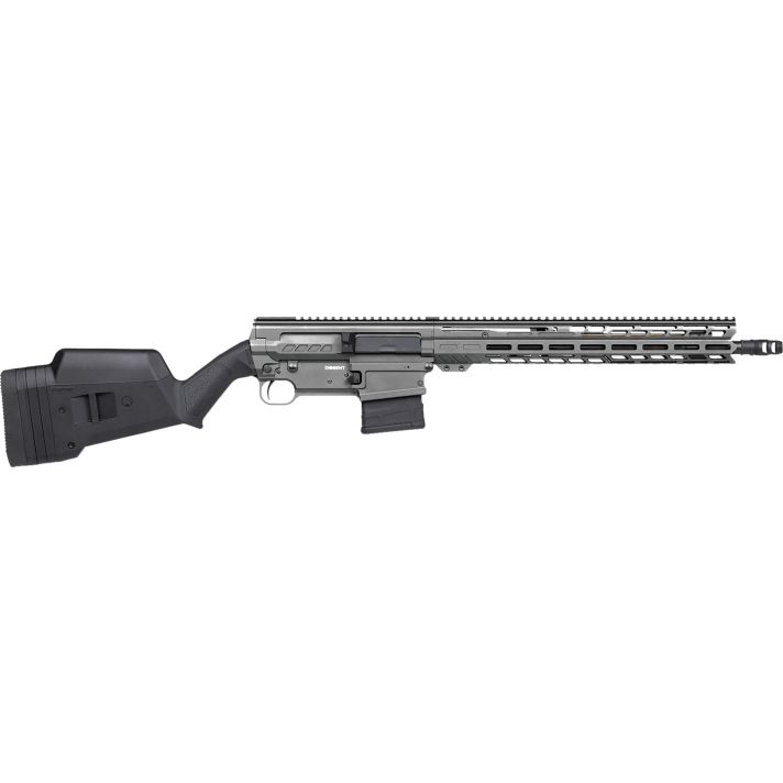 CMMG 38A530CTNG Dissent BR3 308 Win 10+1 16.10" Black Nitride Medium Taper Threaded Barrel, Tungsten Cerakote Picatinny Rail Aluminum Receiver, M-LOK Handguard, Magpul SGA Black Synthetic Stock