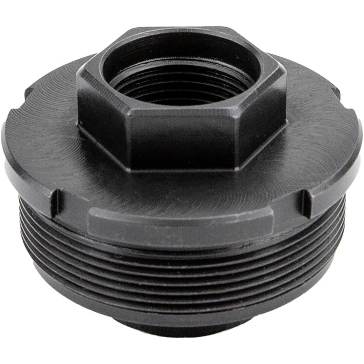 Kgm Suppressors A-DTA-S-2Direct Thread Adapter Fits 5/8"x24 Steel Nitride Black