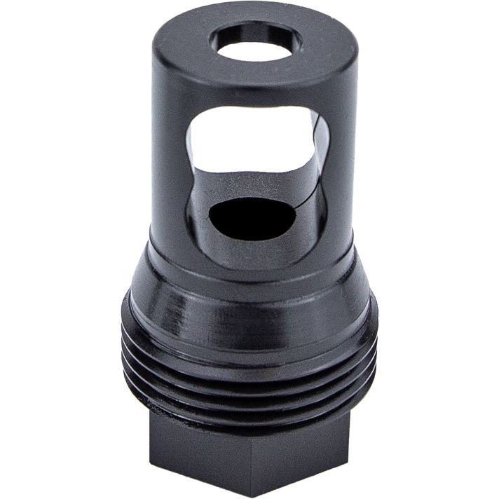 Kgm Suppressors A-TMB-S-3 R50T Taper Muzzle Brake Black Nitride Steel 3/4"x24 Threads