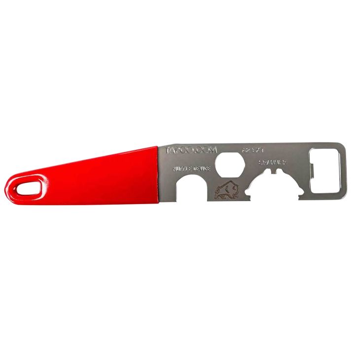 Tapco TAP22030 Stock WrenchRed Steel Rubber Handle
