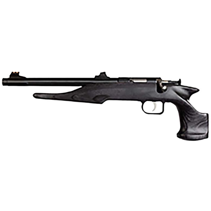 Crickett 41003 Hunter Adult 22 Mag 1rd 9" Threaded Blued Steel Single Shot Barrel, Black Laminate Stock