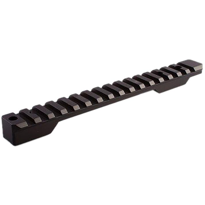 Talley PL0258160 Black Anodized Aluminum Picatinny Rail Mount Long Action