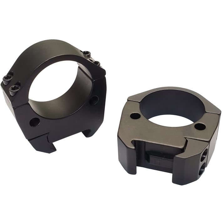 Talley TMS34L Modern SportingBlack Anodized Aluminum 34mm Tube, Low, Picatinny Rail