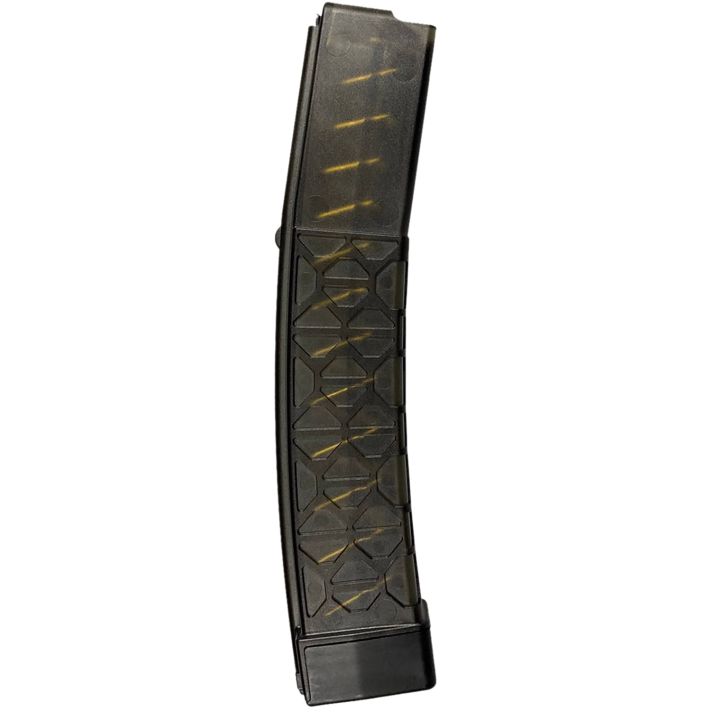 Grand Power 8588005940191 Stribog30rd Curved 9mm Translucent Smoke Polymer