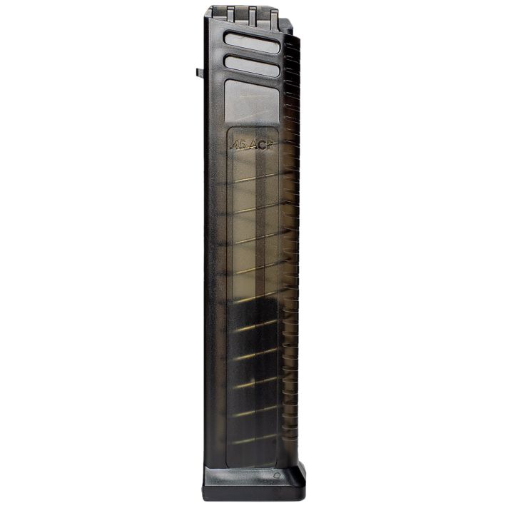 Grand Power 8588005940344 Stribog10rd 45 ACP Translucent Smoke Polymer