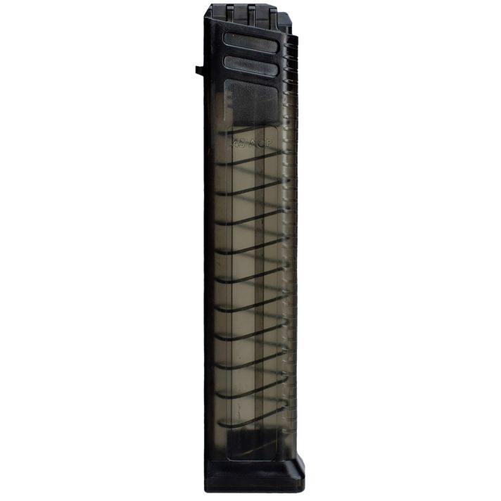 Grand Power 8588005940313 Stribog20rd 45 ACP Translucent Smoke Polymer