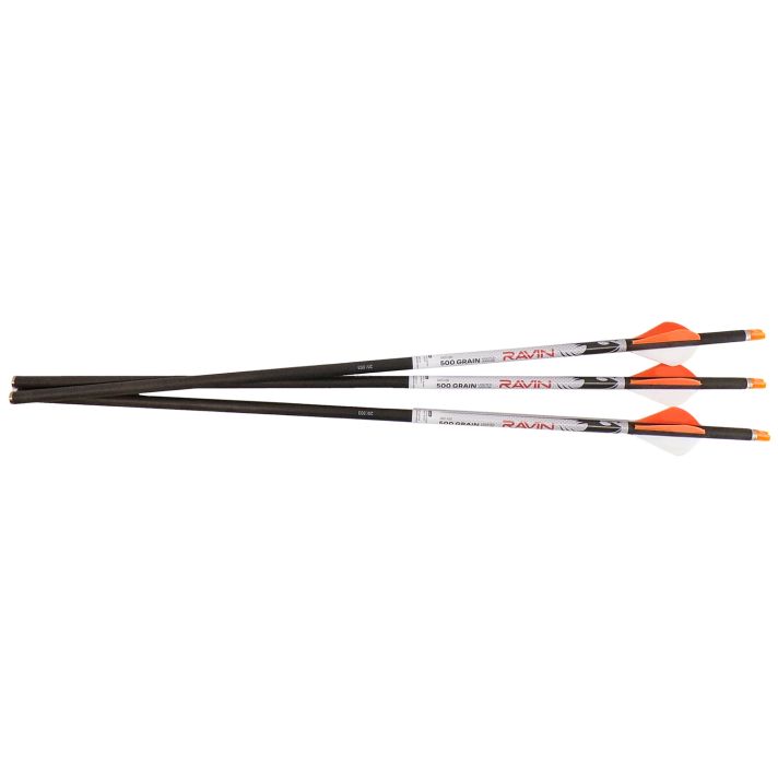 Ravin Crossbows R144 Lighted Arrows500 Grain 100% Pure Carbon 3 Pack