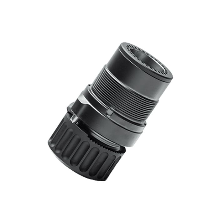 B&T Firearms SD-145490 HUB Adapter5.56 Black Titanium/Stainless Steel