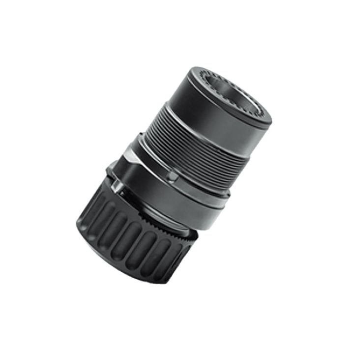 B&T Firearms SD-145504 HUB Adapter7.62 Black Titanium/Stainless Steel