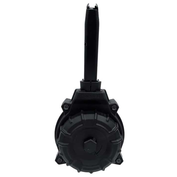 ProMag DRMA91 50rds Drum 9mm Fits CZ P10-F/P10-C Black Polymer