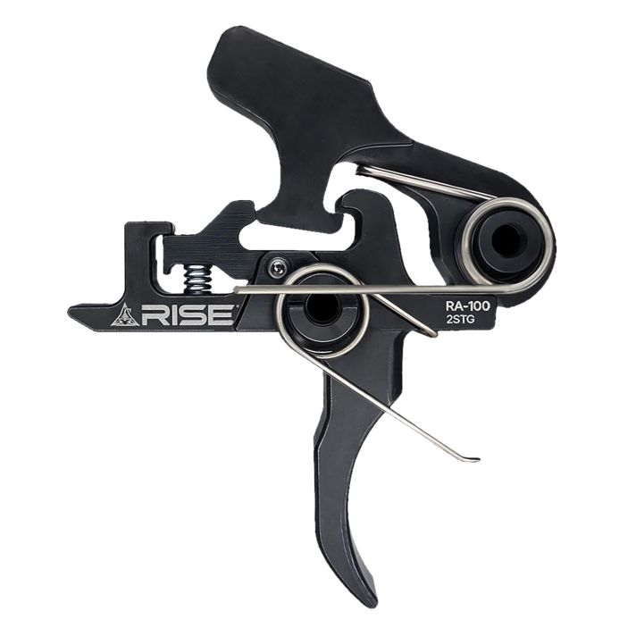 Rise Armament RA100BLK RA-100 Trigger Black Nitride Curved Fits AR-Platform