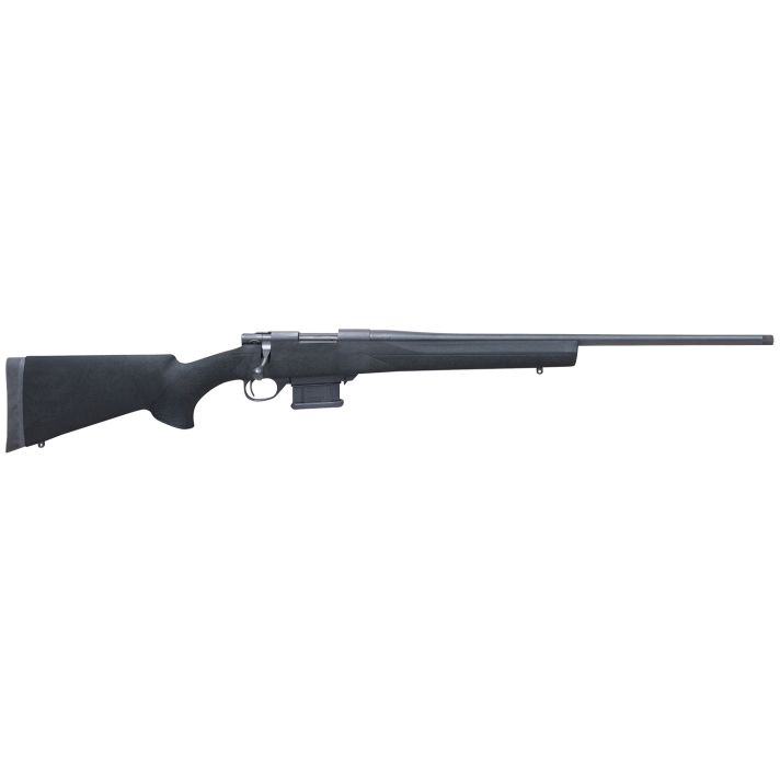 Howa HMA22ARCBHBY 1500 Mini Action Youth 22 ARC 20" Black Heavy Threaded Barrel, Black Drilled & Tapped Steel Receiver, Fixed HTI Black Synthetic Stock
