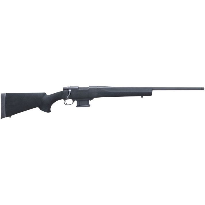 Howa HMA65GBHBY 1500 Mini Action Youth 6.5 Grendel 20" Black Heavy Threaded Barrel, Black Drilled & Tapped Steel Receiver, Fixed HTI Black Synthetic Stock