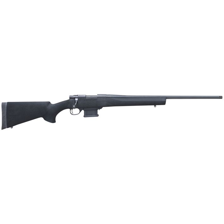 Howa HMA6ARCBHBY 1500 Mini Action Youth 6mm ARC 20" Black Heavy Threaded Barrel, Black Drilled & Tapped Steel Receiver, Fixed HTI Black Synthetic Stock