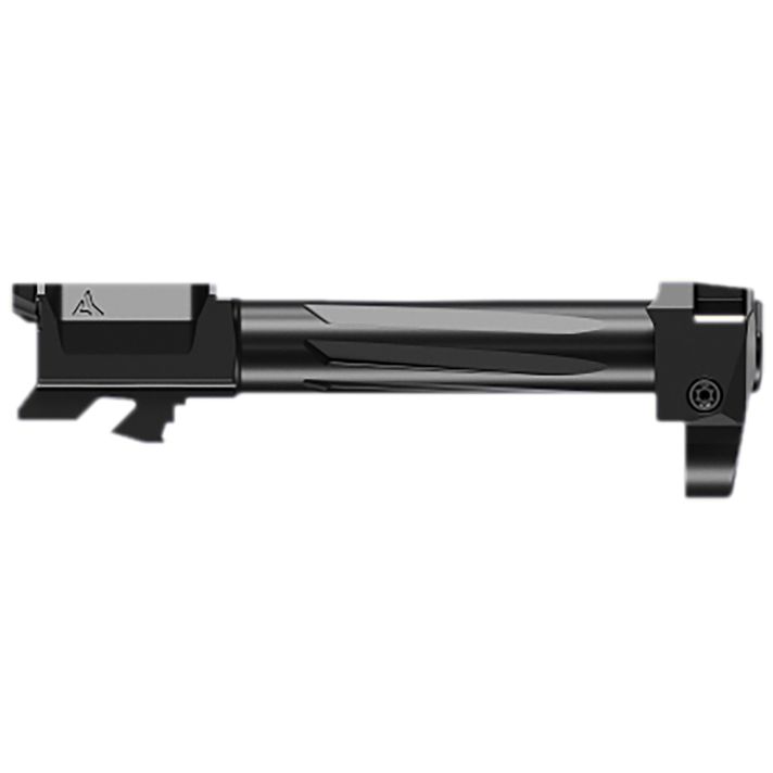 Radian Weapons R0872 Ramjet + Afterburner ComboFits Glock 17 Gen 5 Black/Gray Stainless Steel